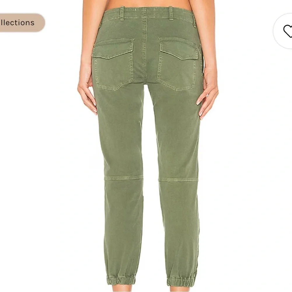 NWT nili lotan cropped military pant camo green size 2 - Picture 4 of 10